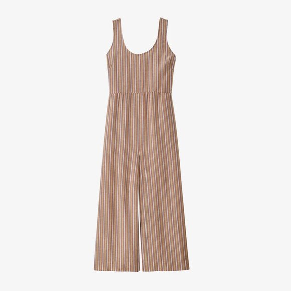 NWT Patagonia Garden Island Striped Wide Leg Jumpsuit - Picture 3 of 4